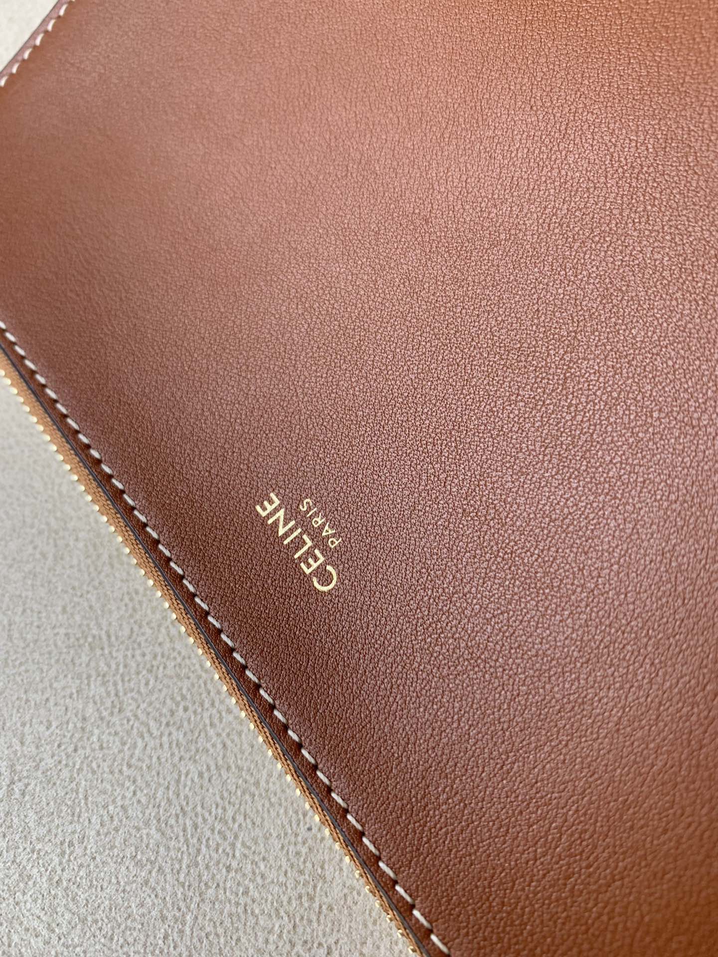 Celine Bucket 16 Bag Brown For Women 10in/25cm  195573CR4.04LU - Soul Replicas