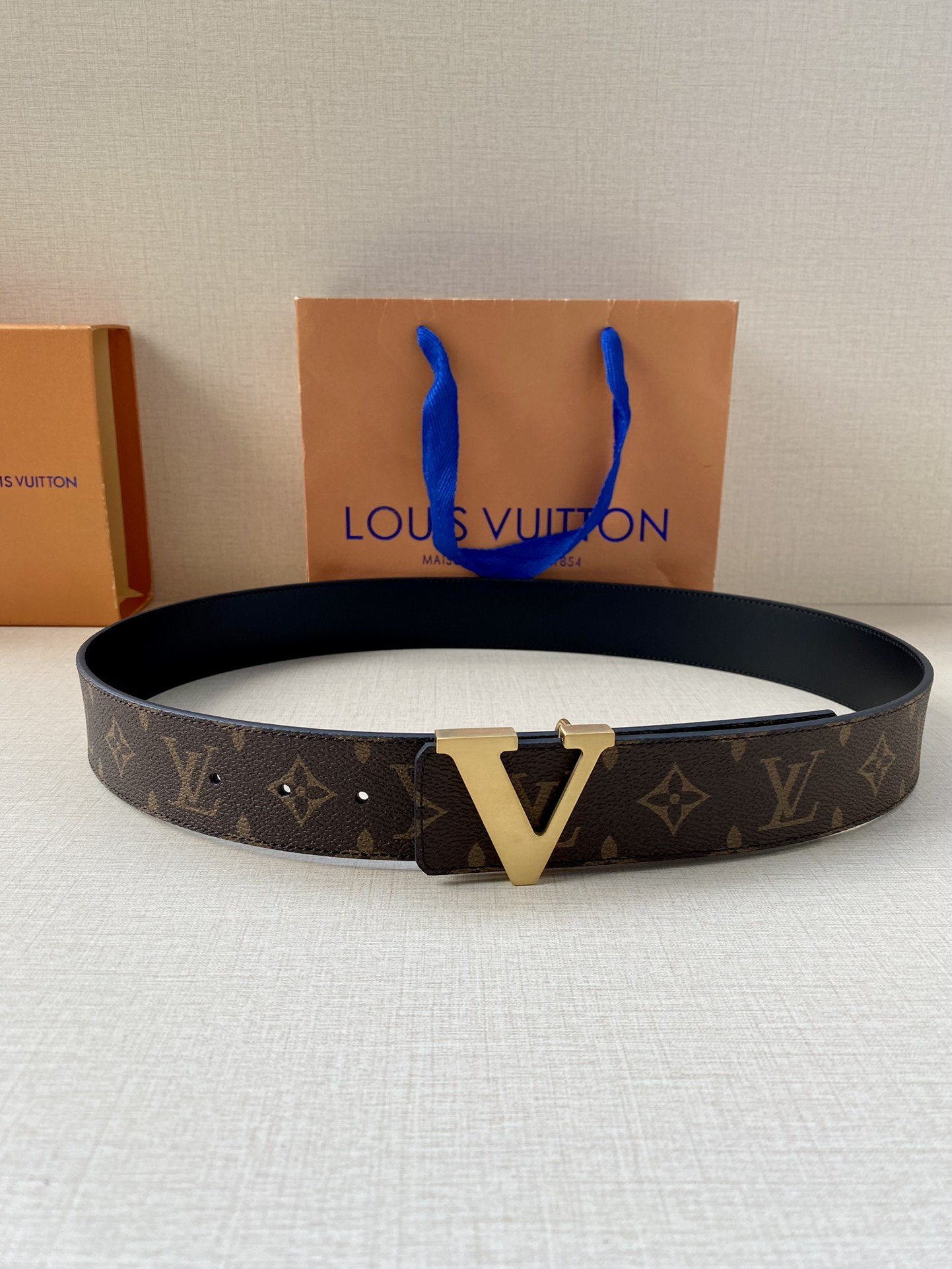 Louis Vuitton Iconic Reversible LV Belt Brown LV Women Belt - Soul Replicas