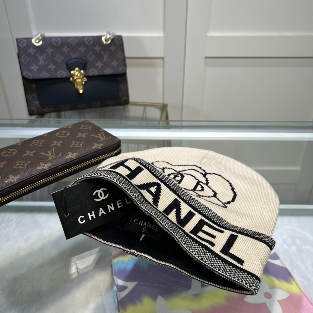 Chanel Beanie In Beige - Soul Replicas
