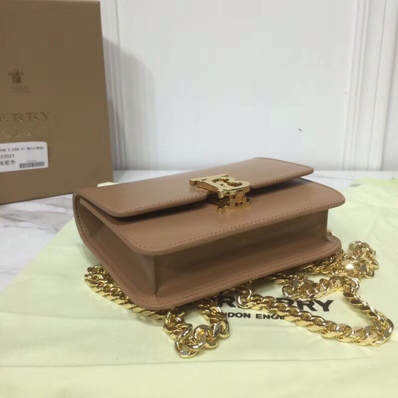 Burberry Tb Chain Belt Bag Brown For Women. Women-s Bags 6.6in/17cm - Soul Replicas