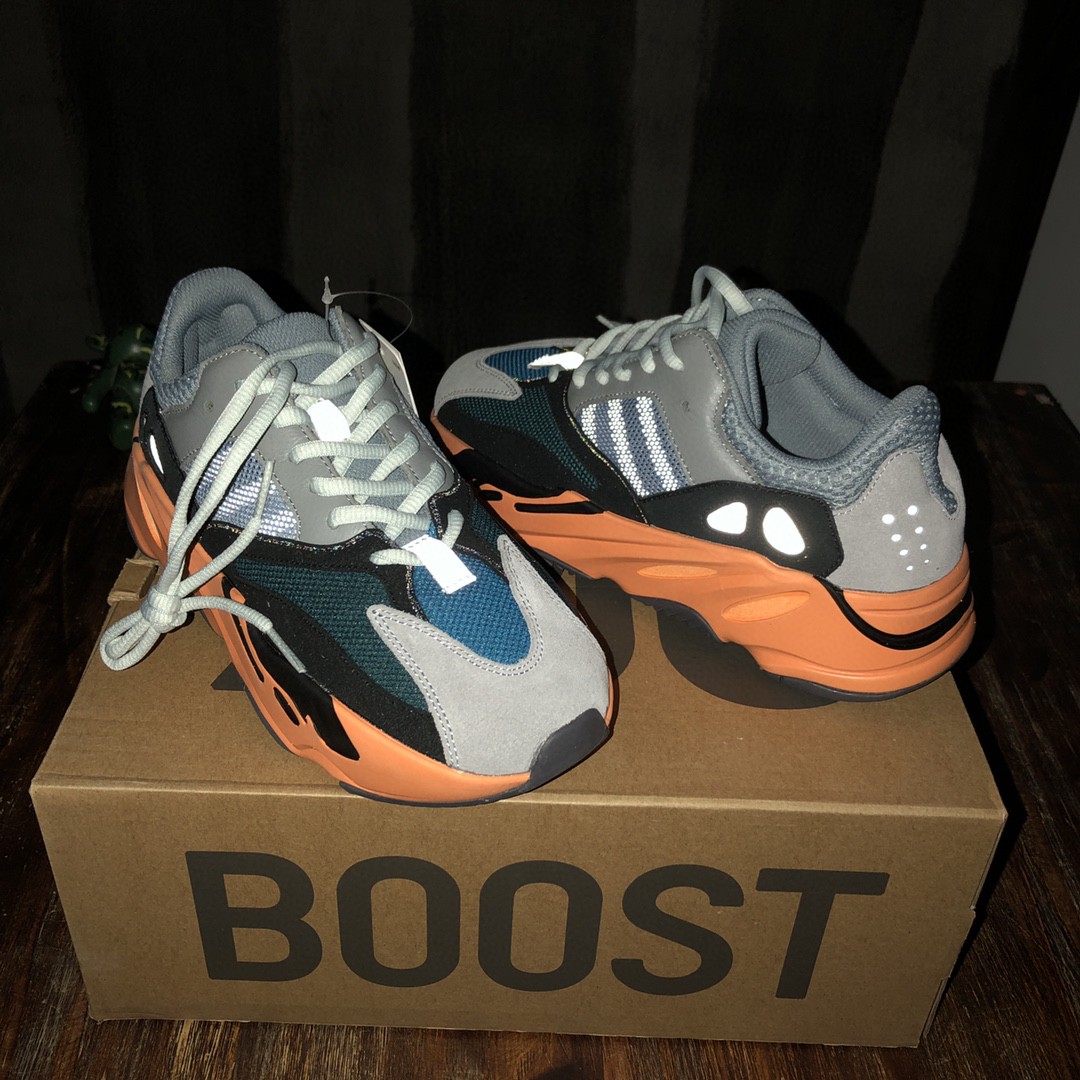 Adidas YZ Boost 700 Orange Blue For Women GW0296 - Soul Replicas