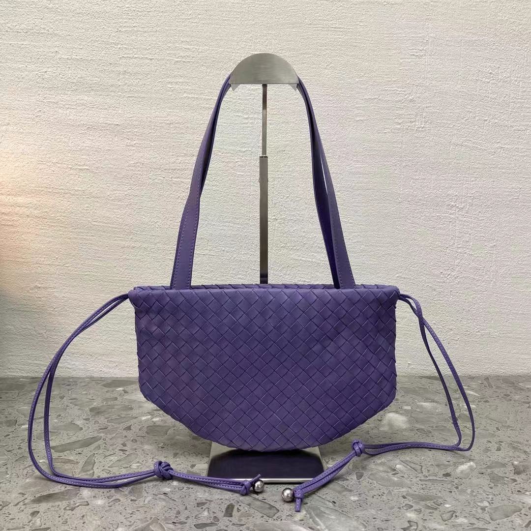 Bottega Veneta Shoulder Bag Violet. For Women. Women's Bags 10.2in/26cm - Soul Replicas