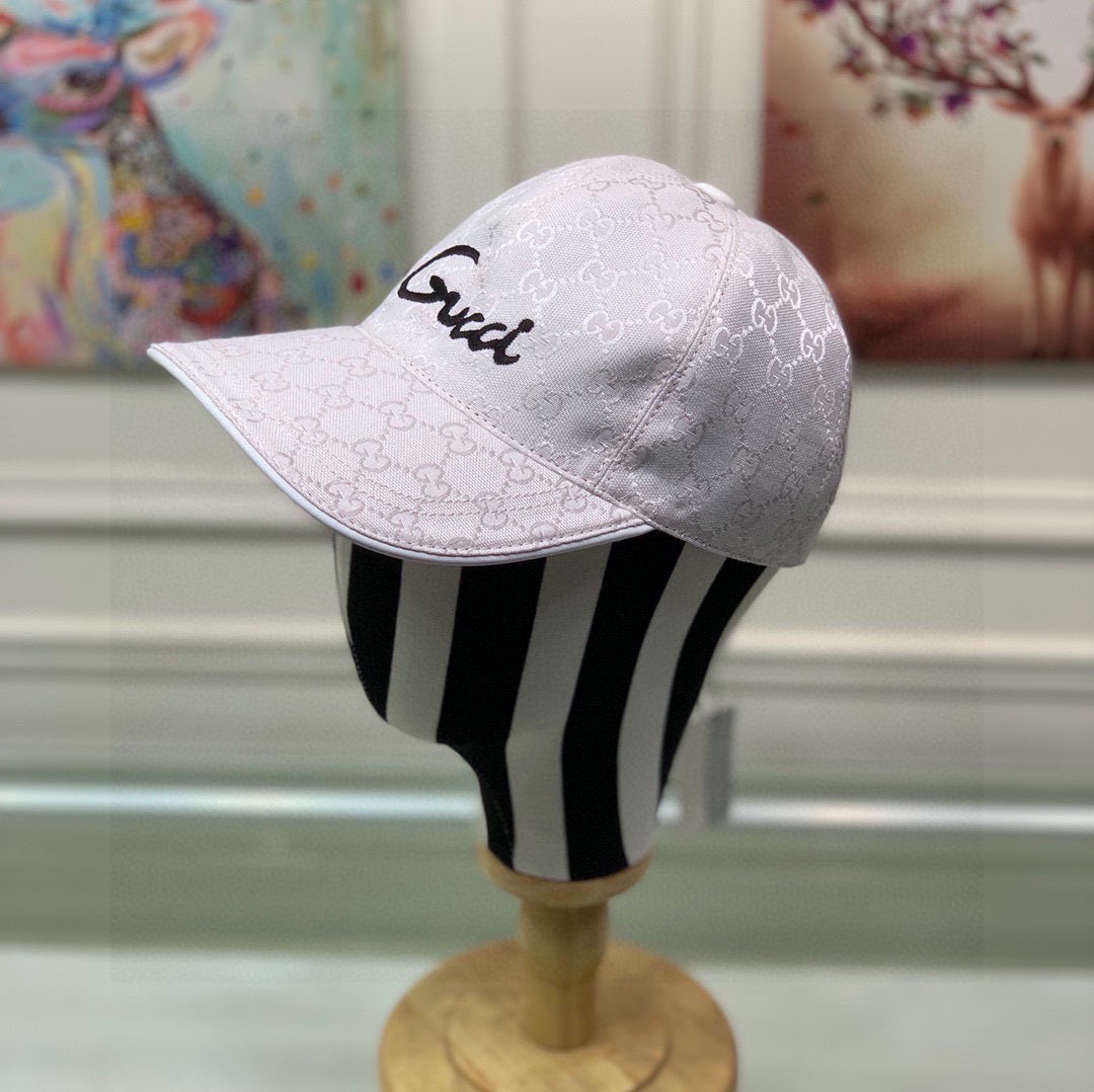 Gucci Canvas Baseball Hat White Gucci Hat - Soul Replicas