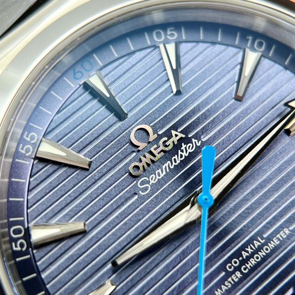 Omega Replica Watches Seamaster Aqua Terra Blue Dial VS Factory 41mm - Soul Replicas