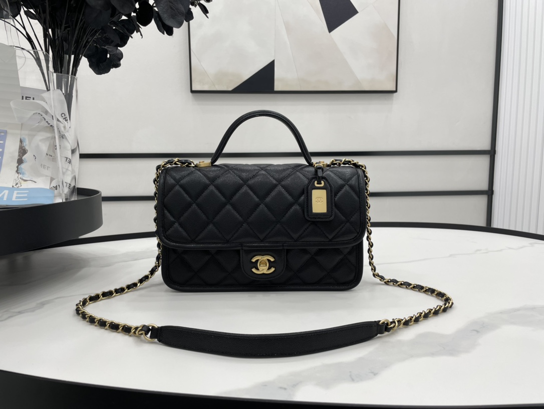 Chanel AS3653 22K Bag Black For Women. Women-s Bags 9.8in/25cm - Soul Replicas
