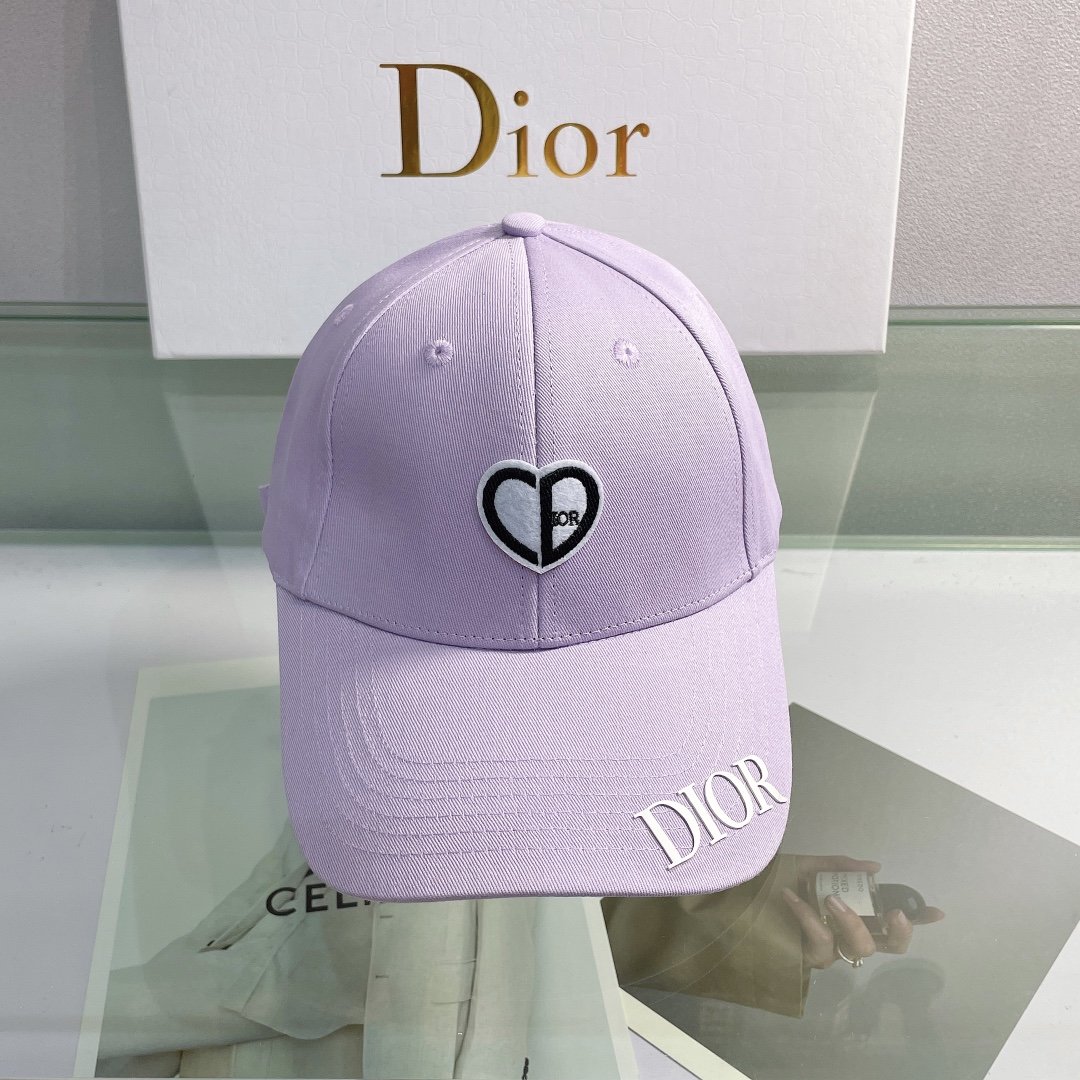 Christian Dior Jack Dior Baseball Cap In Purple - Soul Replicas