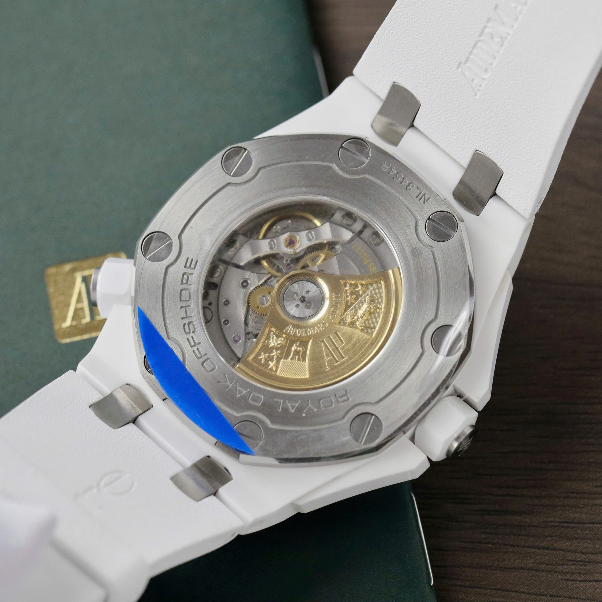 Audemars Piguet Royal Oak Offshore 15707CB White Ceramic Best Replica Watch APS Factory 42mm - Soul Replicas