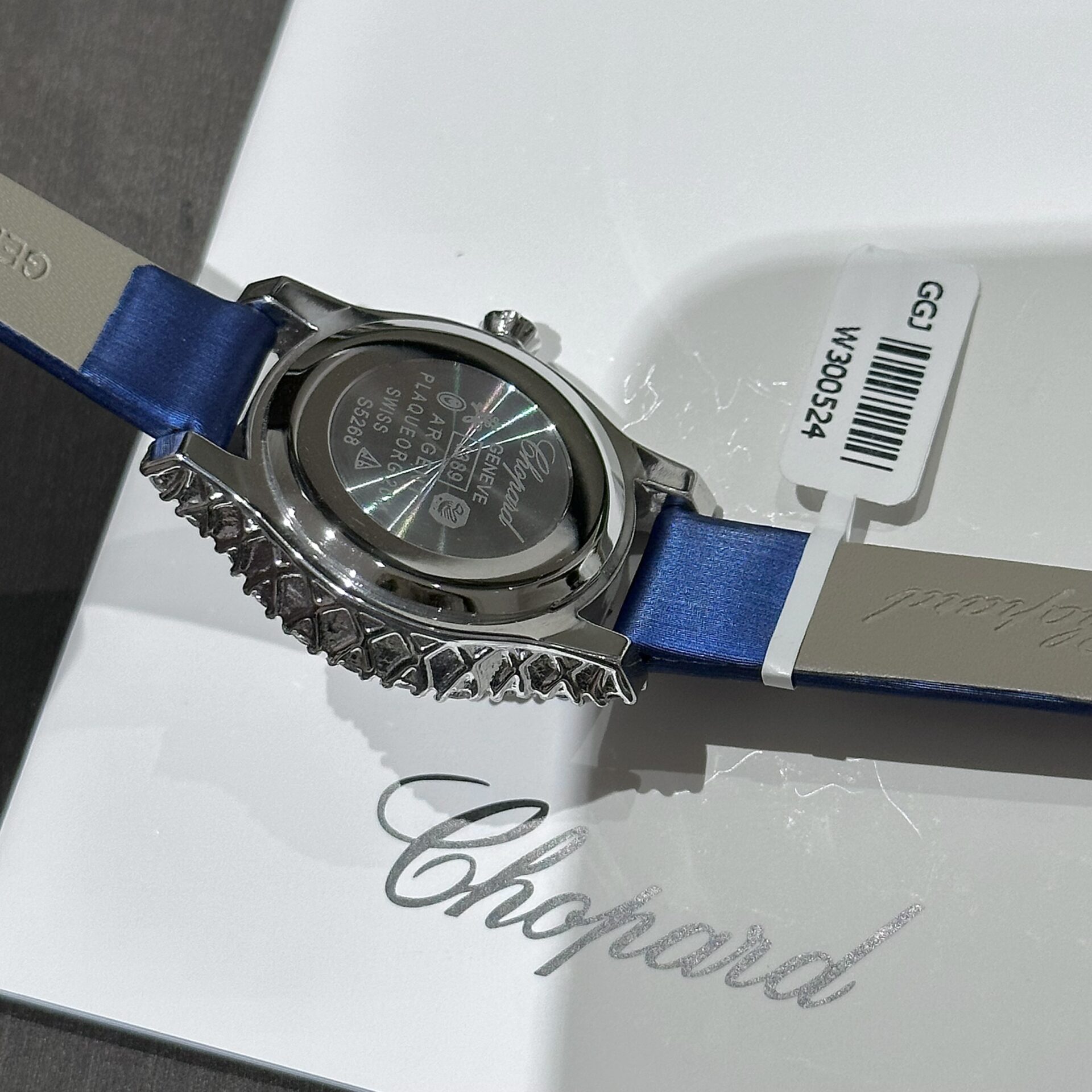 Chopard Replica 1:1 Watch With Moissanite Diamonds Leather Strap 30mm - Soul Replicas