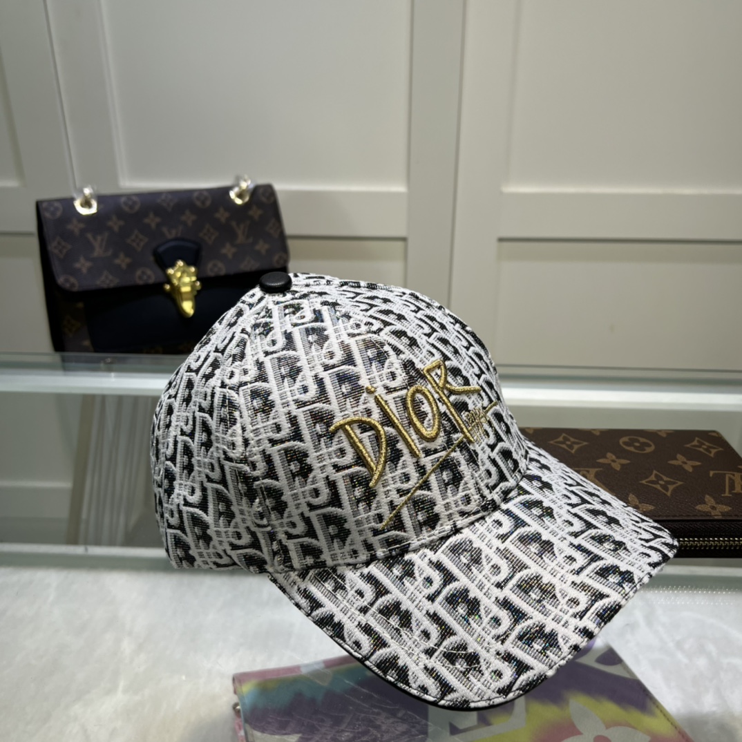 Christian Dior Jack Dior Baseball Cap Multicolor Cap - Soul Replicas