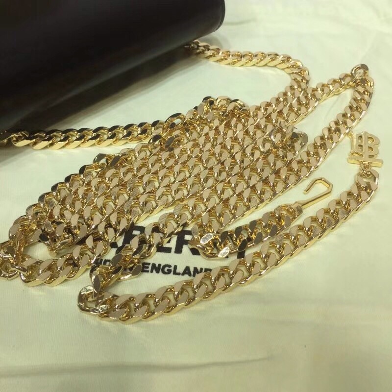 Burberry Tb Chain Belt Bag Black For Women. Women-s Bags 6.6in/17cm - Soul Replicas