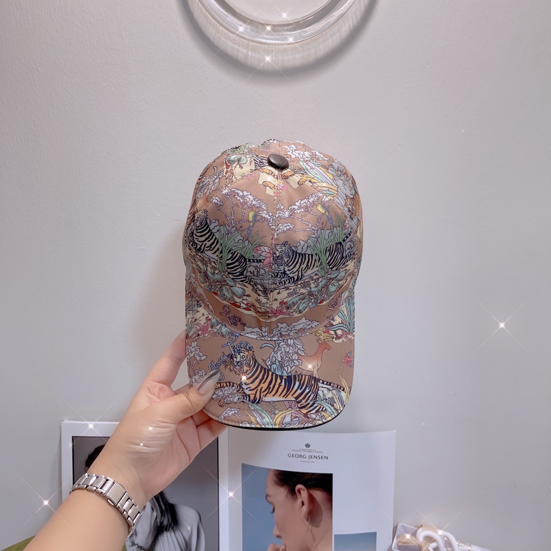 Gucci Baseball Hat With Tiger Pink Gucci Hat - Soul Replicas