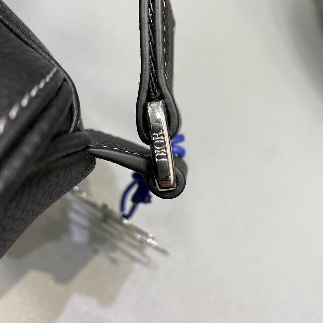 Christian Dior Saddle Bag Black For Women 10in/26cm CD - Soul Replicas