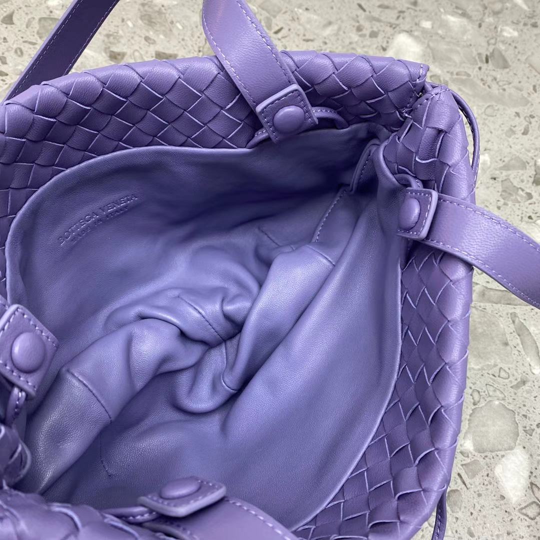 Bottega Veneta Shoulder Bag Violet. For Women. Women's Bags 10.2in/26cm - Soul Replicas
