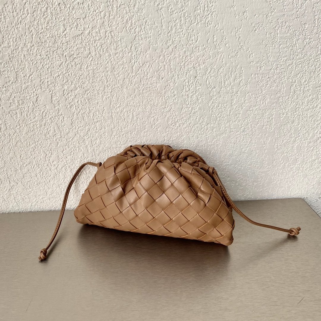 Bottega Veneta Mini Pouch Caramel. For Women. Women-s Bags 8.6in/22cm 585852VCPP19850 - Soul Replicas