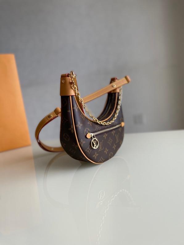 Louis Vuitton Loop Monogram Canvas For Women. Women-s Handbags. Shoulder And Crossbody Bags 9.1in/23cm LV M81098 - Soul Replicas