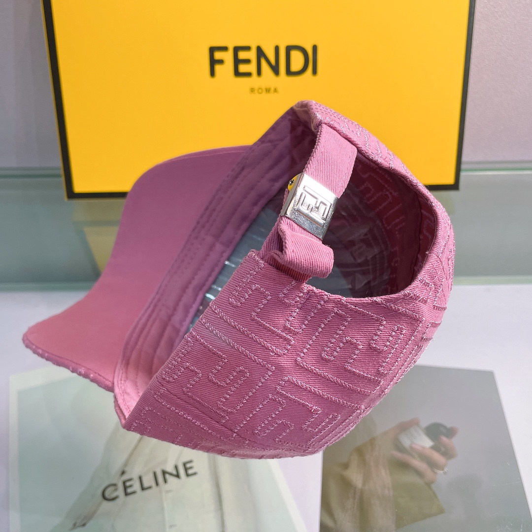 Fendi Baseball Cap Pink Fendi Cap - Soul Replicas
