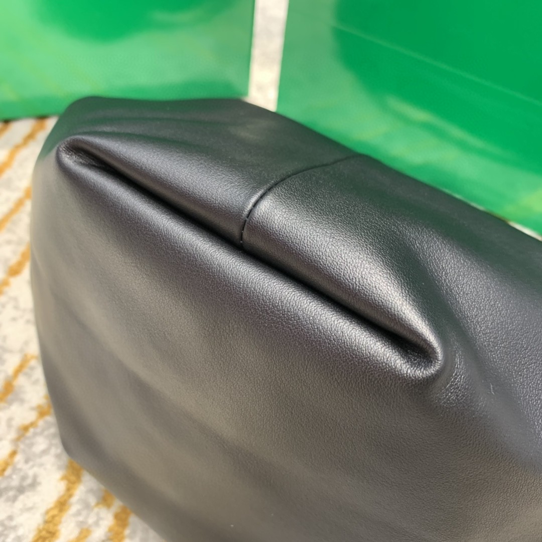 Bottega Veneta Double Knot Bag For Women 11.8in/30cm In Black 629635VCP418425 - Soul Replicas