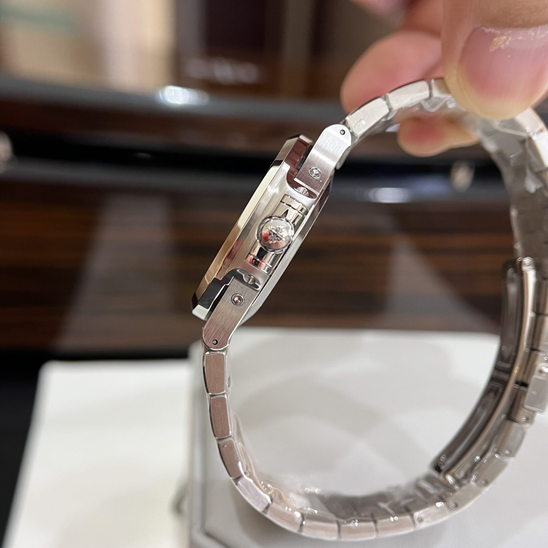 Patek Philippe Nautilus 5726G Replica Watch Dial Gray GR Factory 40.5mm - Soul Replicas