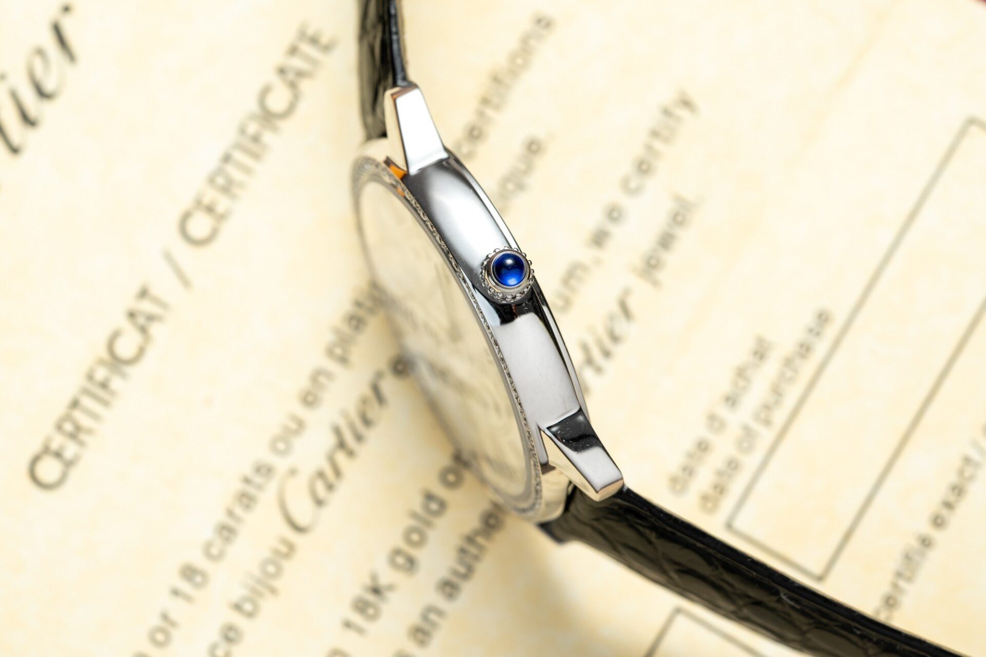 Cartier Ronde Natural Diamond Replica 1:1 Watch For Women 36mm - Soul Replicas