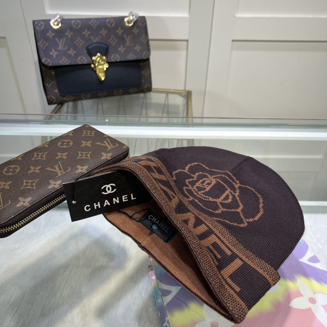 Chanel Beanie In Brown - Soul Replicas