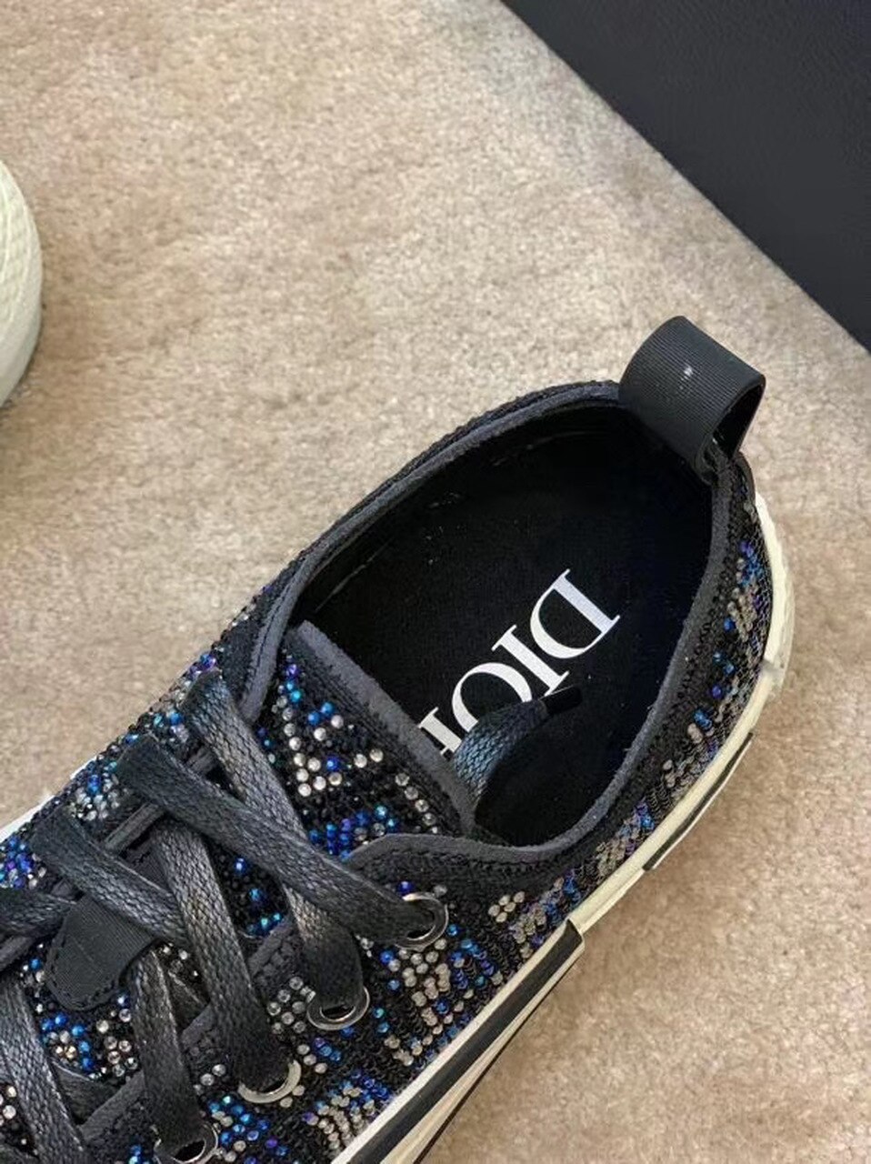 Christian Dior B23 Low-Top Sneaker Black For Women CD - Soul Replicas