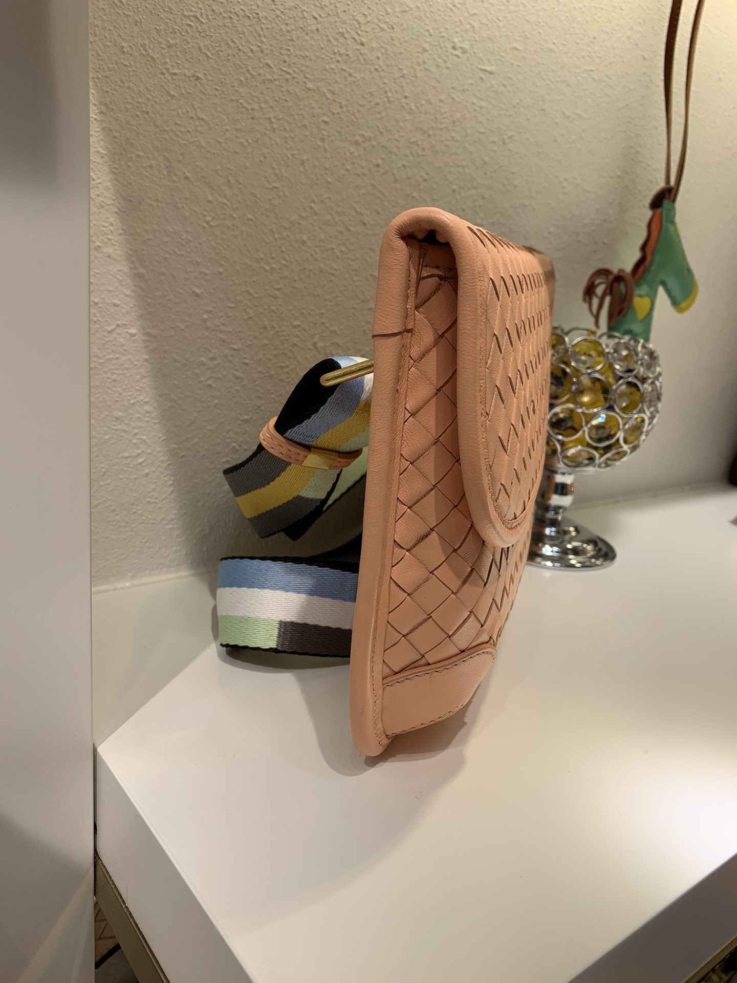 Bottega Veneta Functional Chest Bag Pink. For Women. Women-s Bags 10.2in/26cm - Soul Replicas