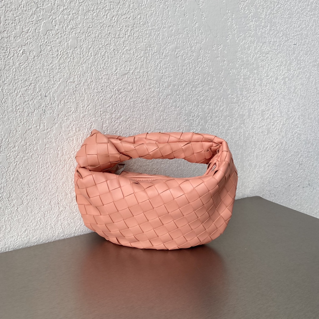 Bottega Veneta Mini Jodie Pale Orange. For Women. Women's Bags 11in/28cm - Soul Replicas