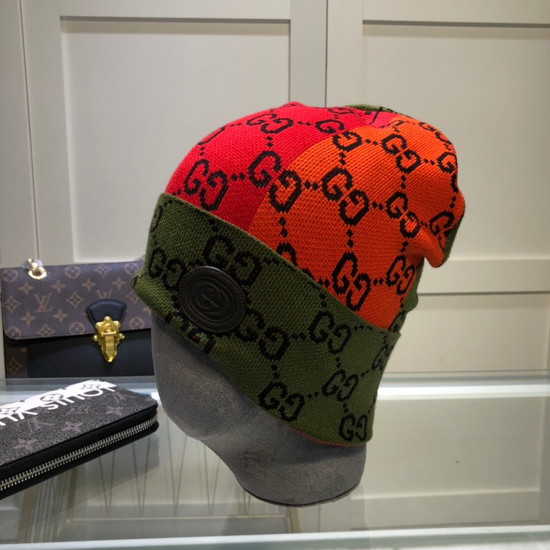 Gucci Beanie Cashmere In Multiple Color - Soul Replicas