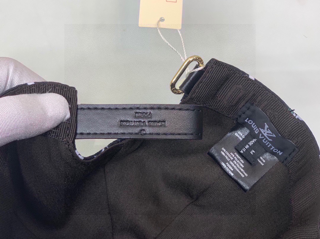 Louis Vuitton Be My Cap Black LV Cap - Soul Replicas