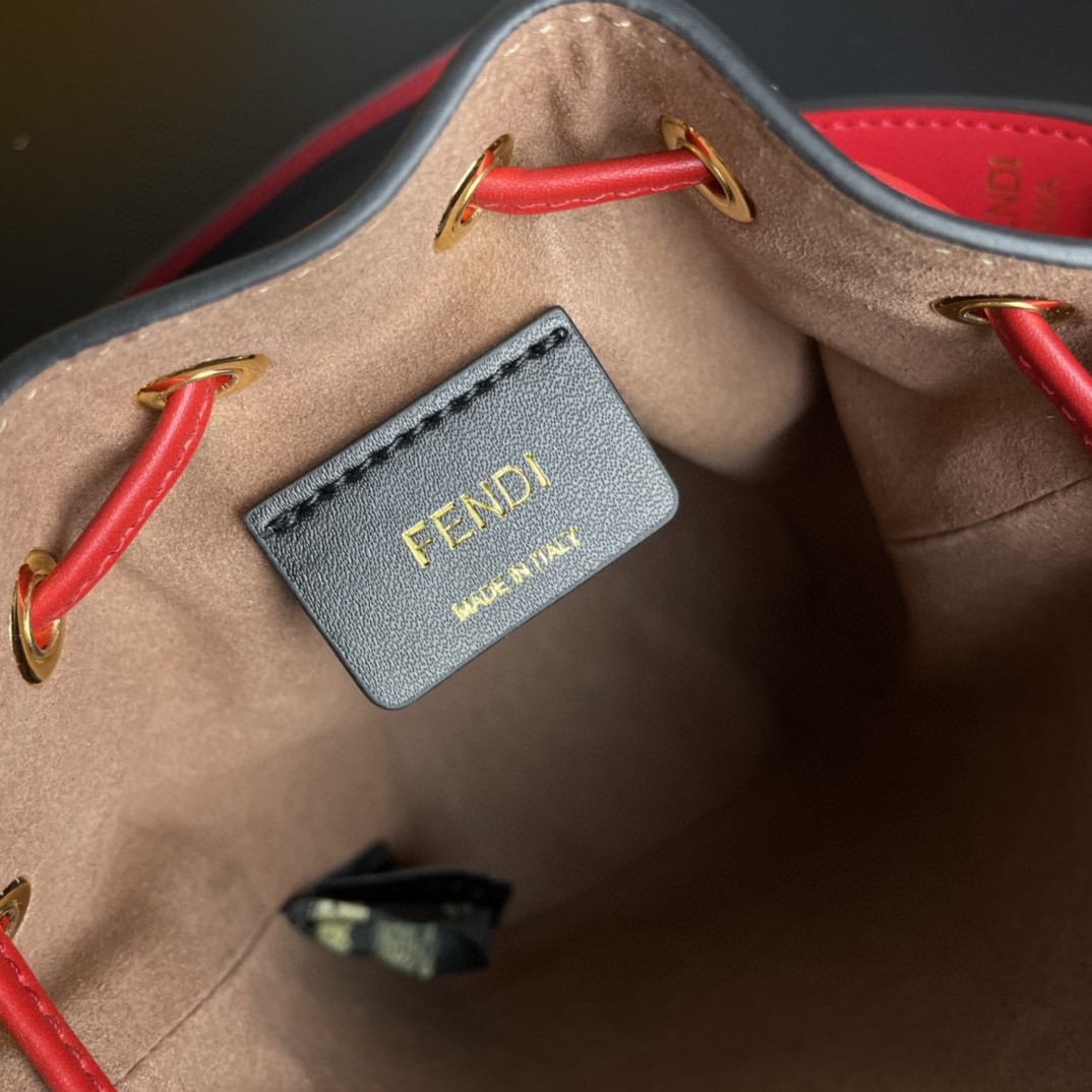 Fendi Mon Tresor Red Mini Bag For Woman 18cm/7in - Soul Replicas