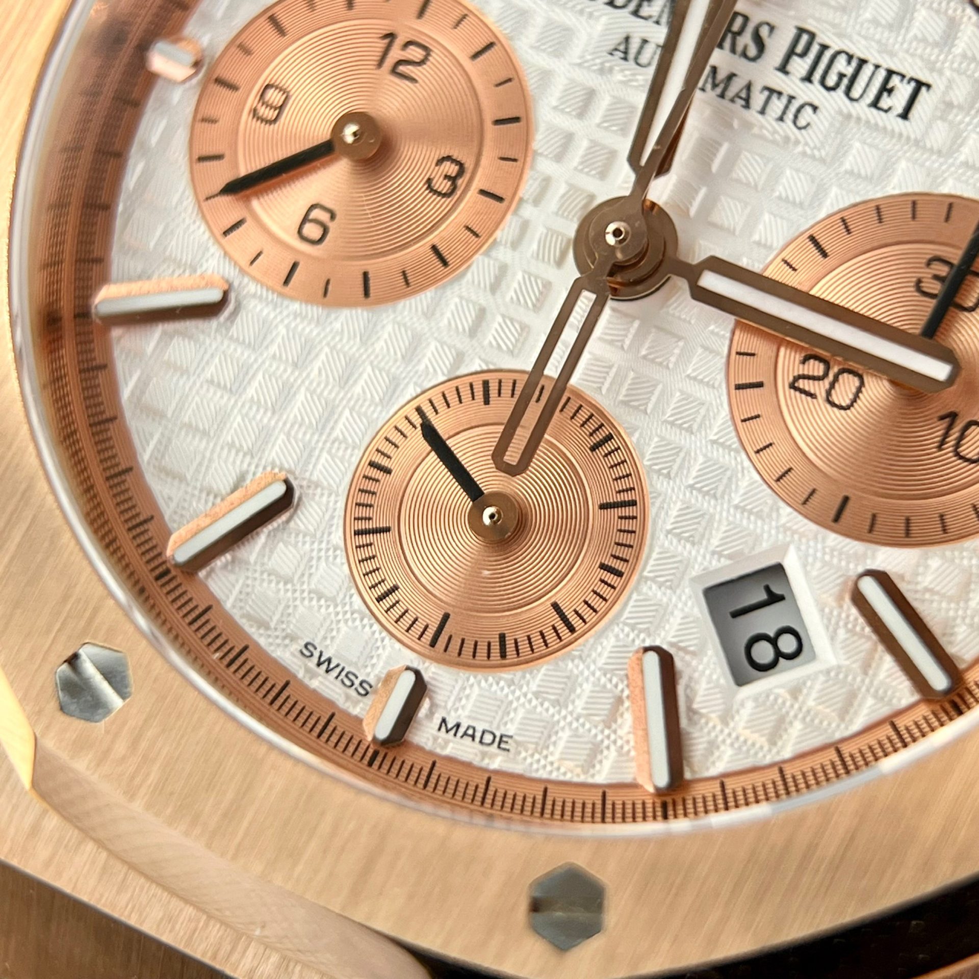 Audemars Piguet Replica Watches Royal Oak 26331OR White Dial ZF Factory 41mm - Soul Replicas