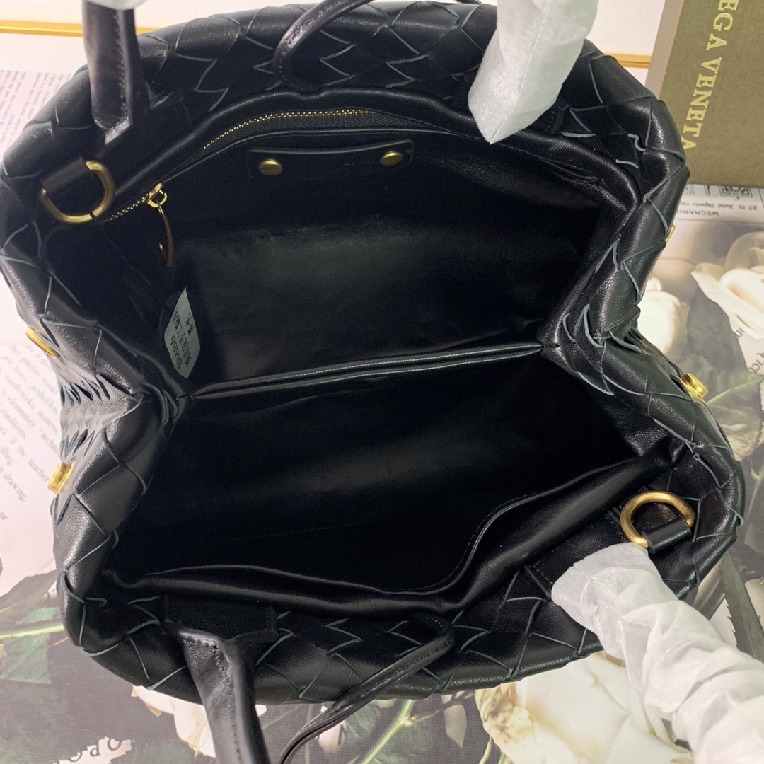 Bottega Veneta Handle Bag Black. For Women. Women-s Bags 12in/29.5cm - Soul Replicas