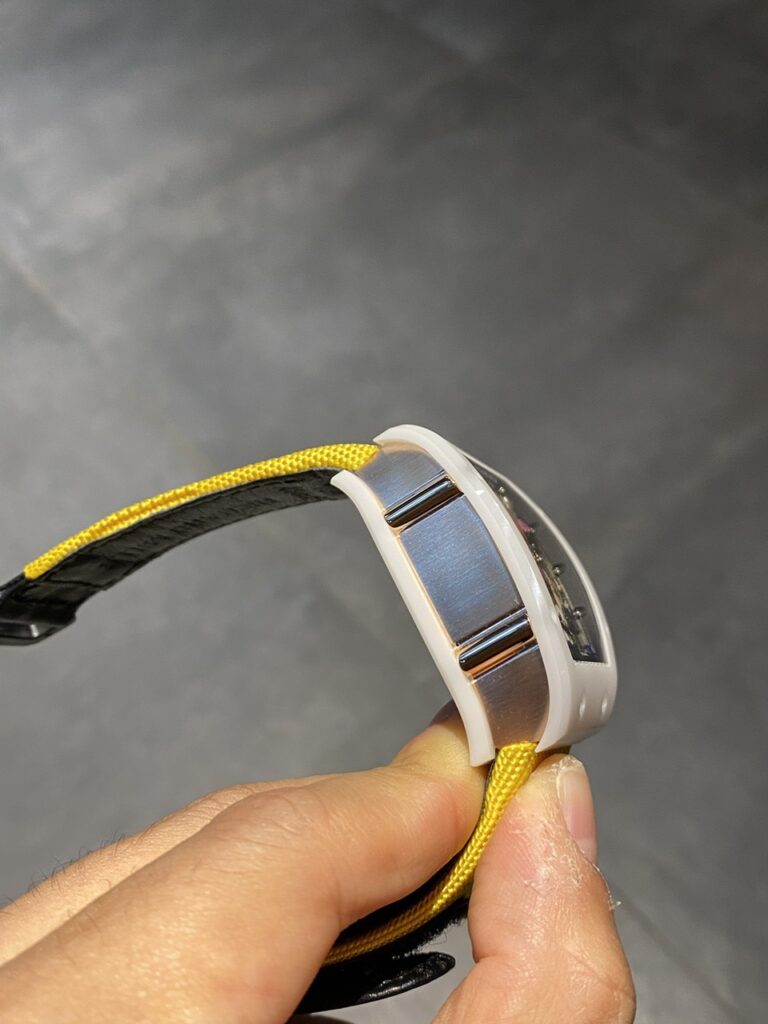 Richard Mille Fake Watch RM88 Smiley White Ceramic 42mm - Soul Replicas