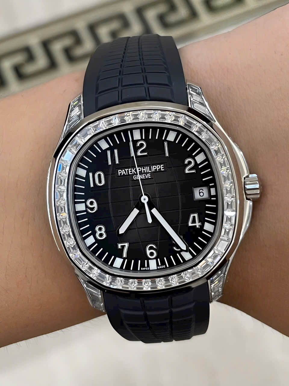 Patek Philippe Replica Watch Aquanaut 5167G Rubber Strap GR Factory 40mm - Soul Replicas