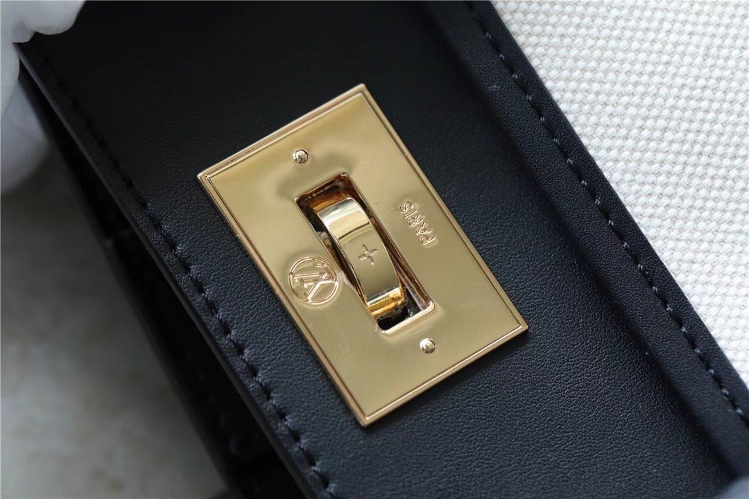 Louis Vuitton On My Side MM Bag Monogram Flower For Women 31cm/12.2 Inches Caramel Black LV M59842 - Soul Replicas