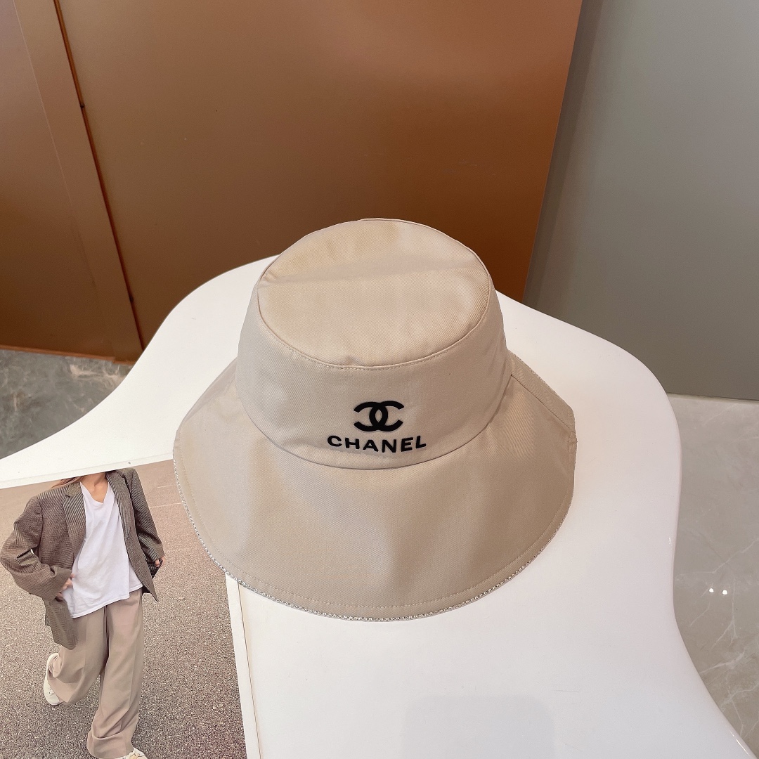 Chanel Cloche Hat Cream Chanel Hat - Soul Replicas