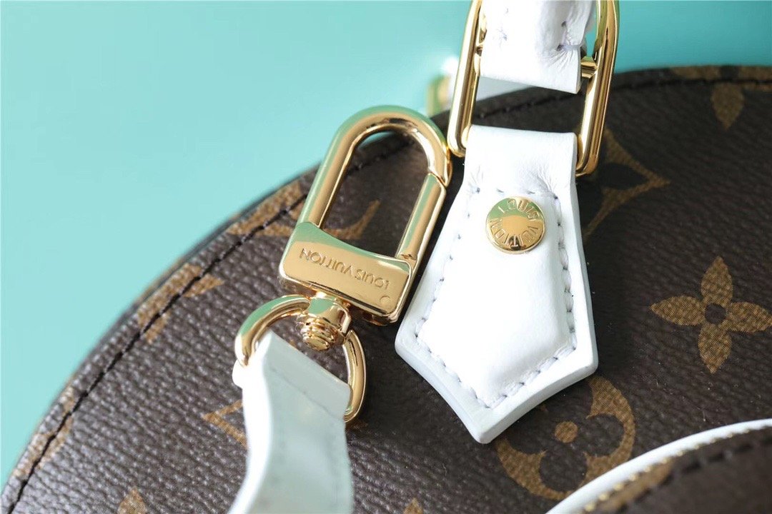 Louis Vuitton Ellipse BB Handbag Created By Nicolas Ghesquière From Classic Monogram Canvas For Women Brown 9.1in/23cm LV M20752 - Soul Replicas