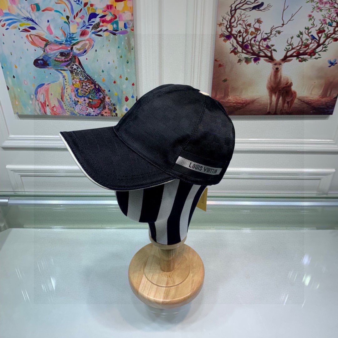 Louis Vuitton LV Get Ready Cap Black LV Cap - Soul Replicas