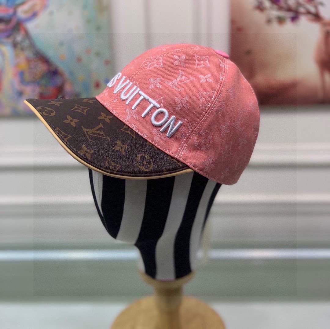 Louis Vuitton LV Get Ready Cap Monogram Pink LV Cap - Soul Replicas