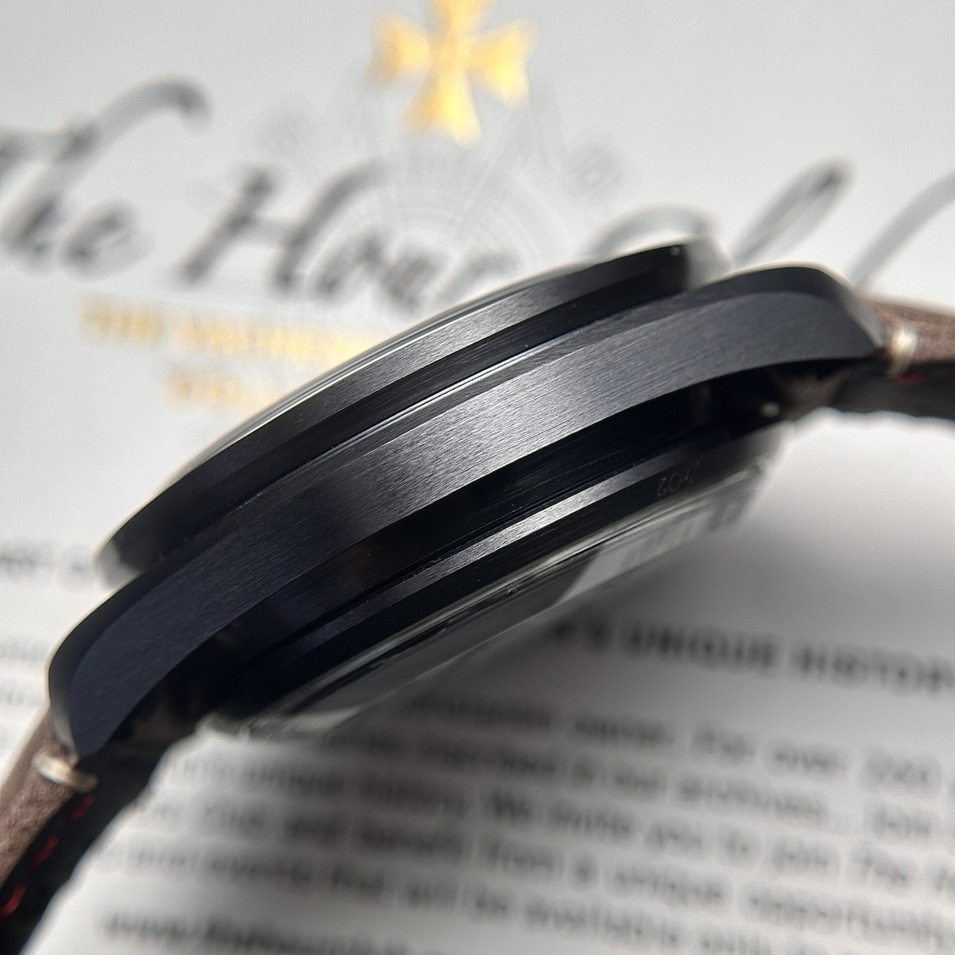 Omega SpeedMaster Replica Watch Highest Quality Black OM 44mm - Soul Replicas