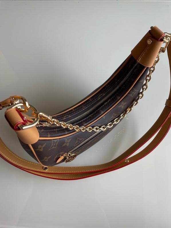 Louis Vuitton Loop Monogram Canvas For Women. Women-s Handbags. Shoulder And Crossbody Bags 9.1in/23cm LV M81098 - Soul Replicas