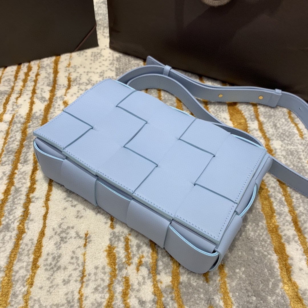 Bottega Veneta Cassette Bag For Women 9.1in/23cm In Blue 666870V17H13915 - Soul Replicas