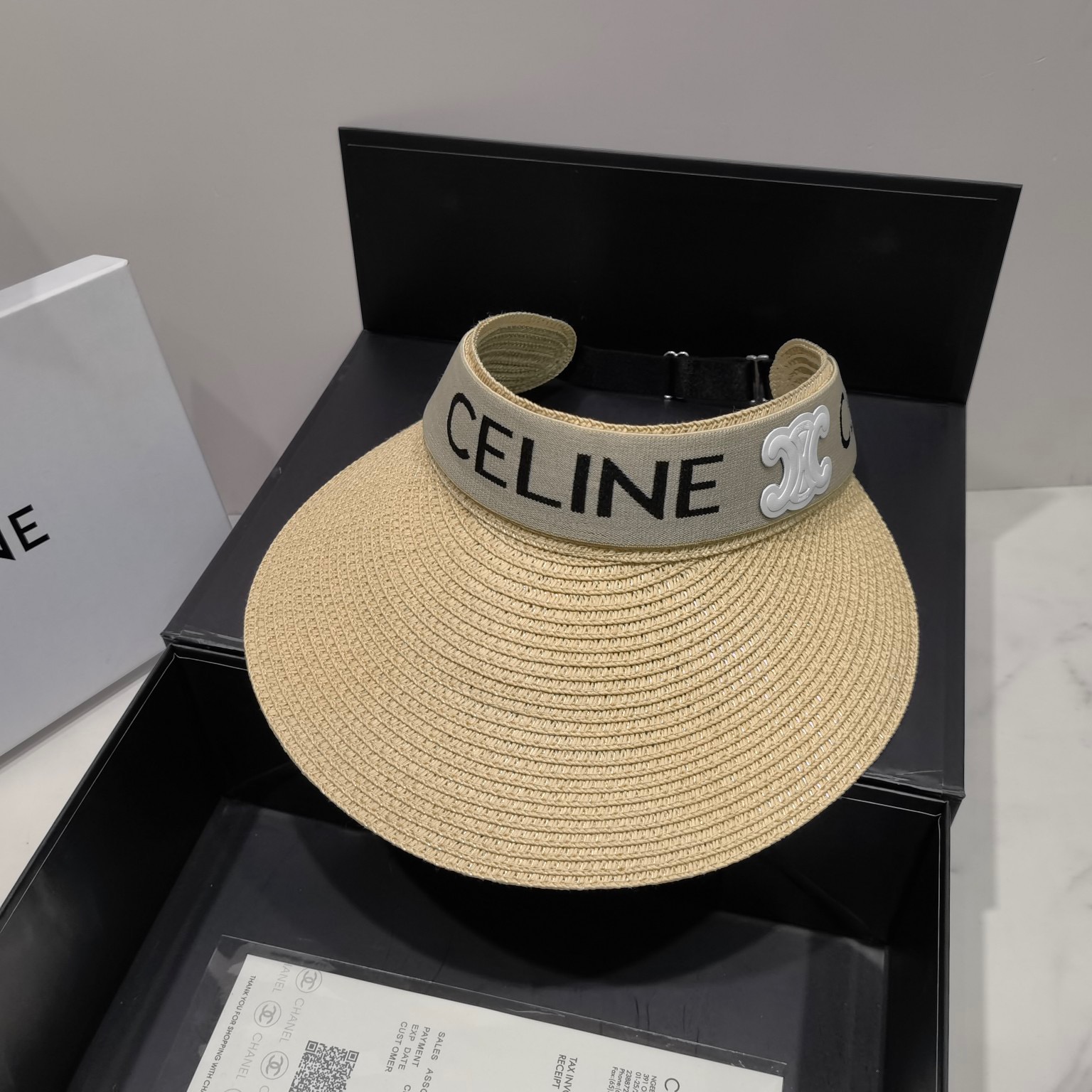 Celine Sedge Summer Hat Beige Celine Hat - Soul Replicas