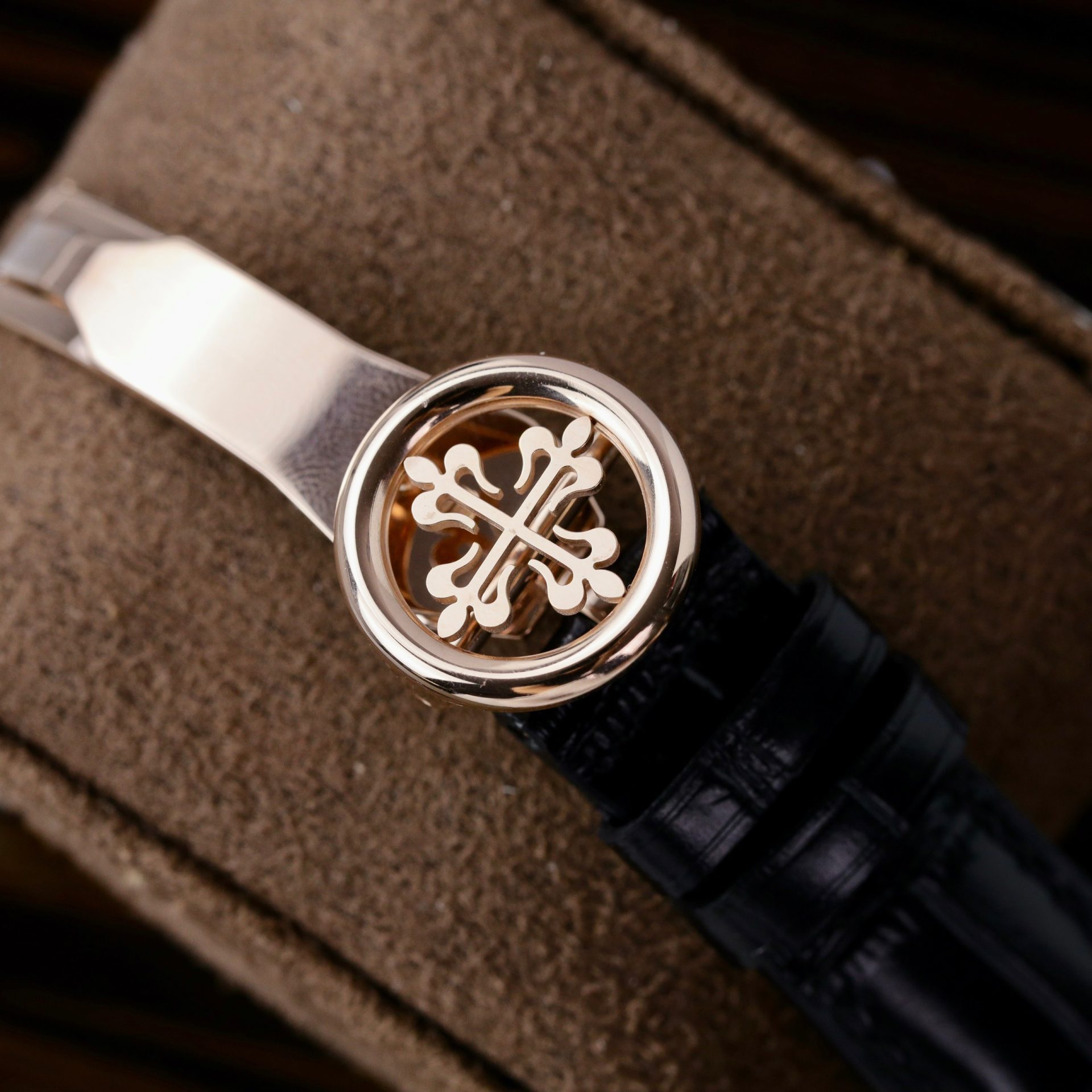 Patek Philippe Replica Watch Complications 5205R Green Dial Gold Wrapped 40mm - Soul Replicas