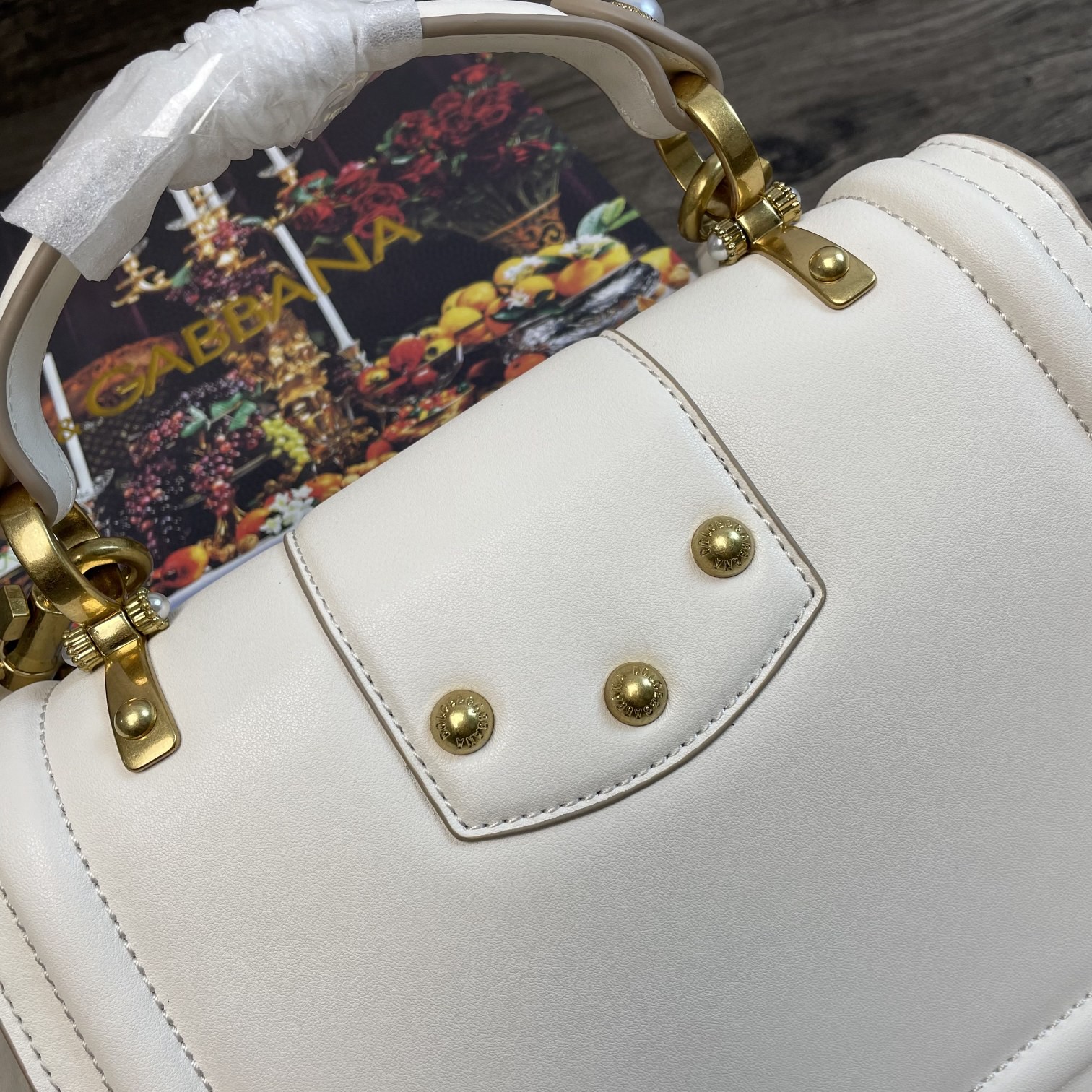 Dolce & Gabbana DG Girls Bag In Quilted Nappa White For Women 10.6in/27cm DG - Soul Replicas