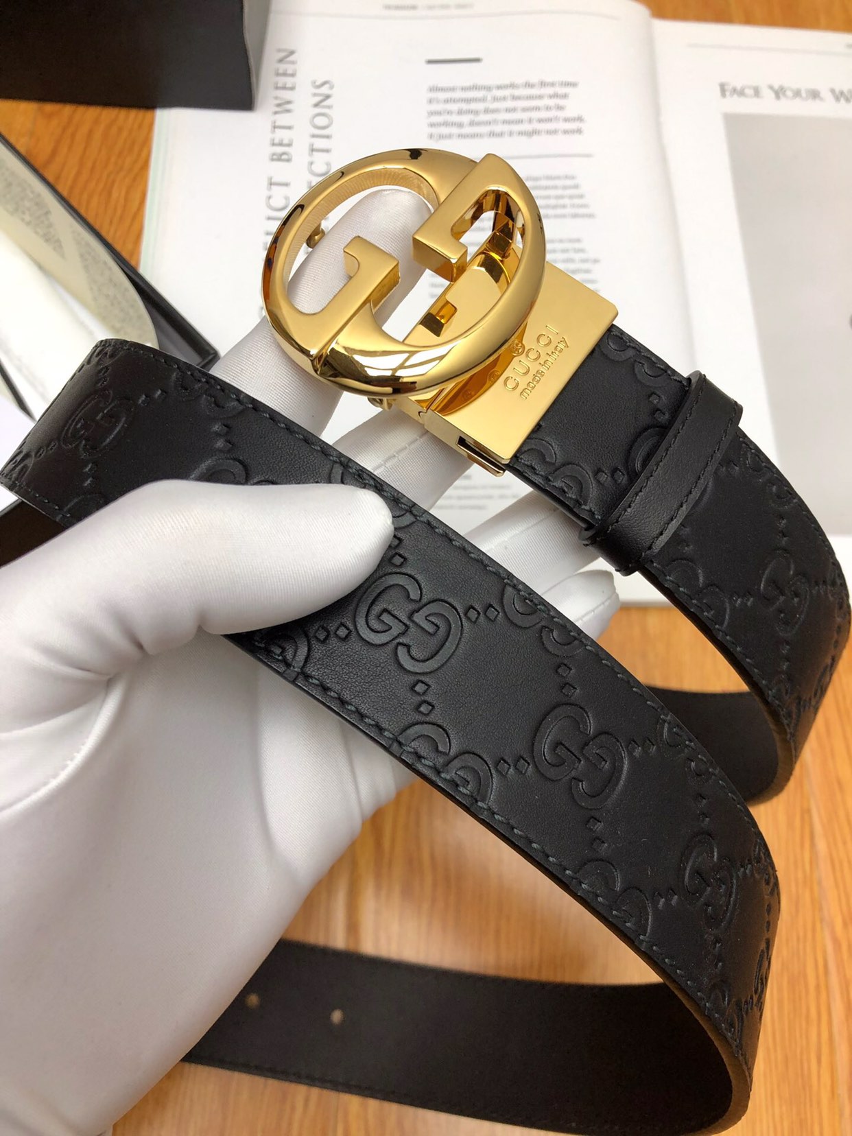 Gucci Marmont Reversible Belt Black. Women Belt - Soul Replicas