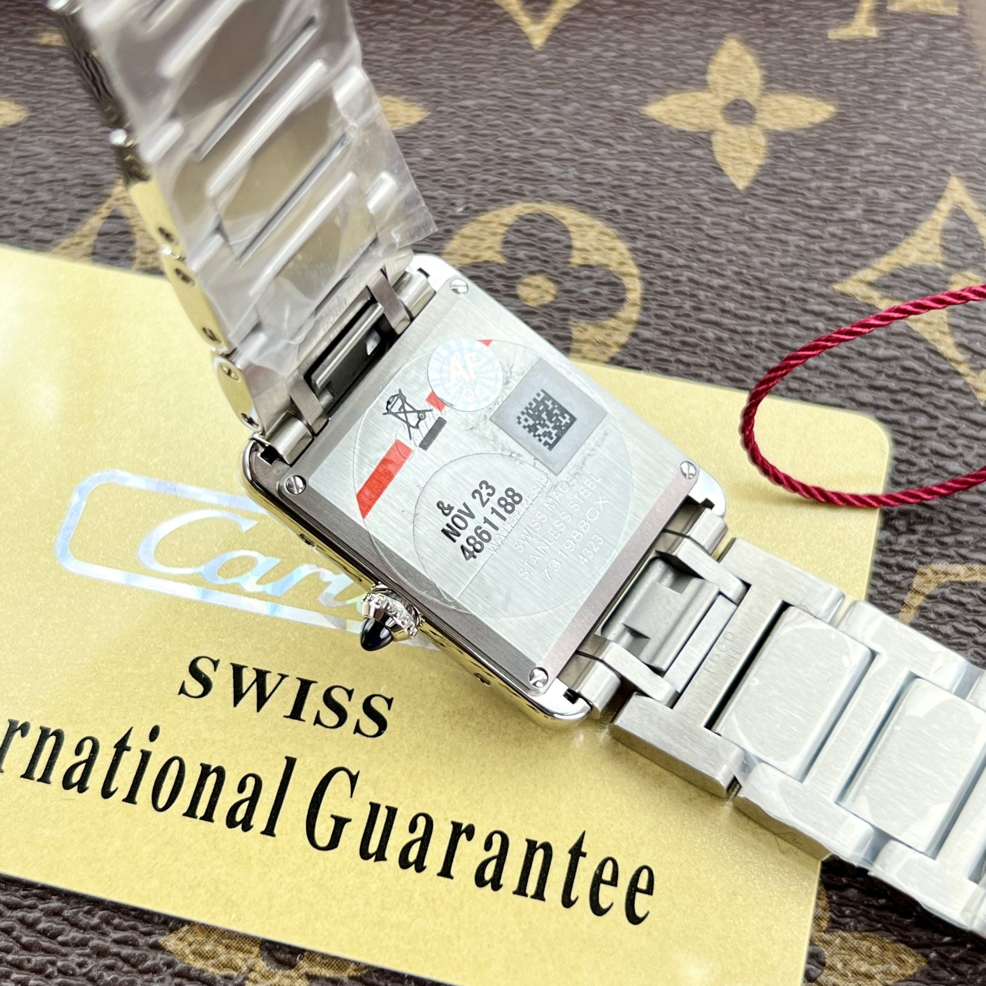 Cartier Fake Watches Tank Must White Dial Metal Wire 31x41mm - Soul Replicas