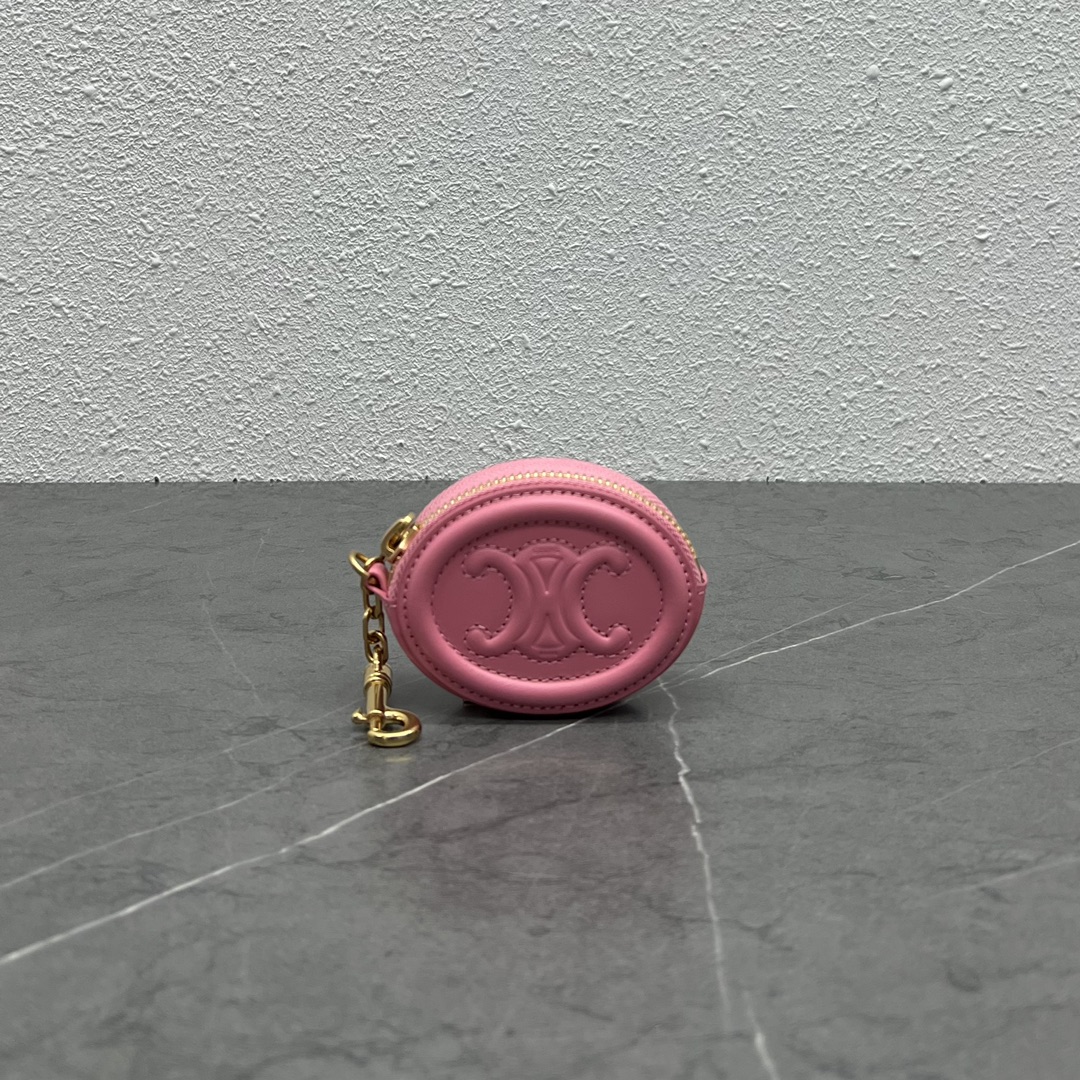 Celine Pulse Cuir Triopee With Hooks - Soft PiNike For Women 3in/8cm 10I863DPQ.25FO - Soul Replicas