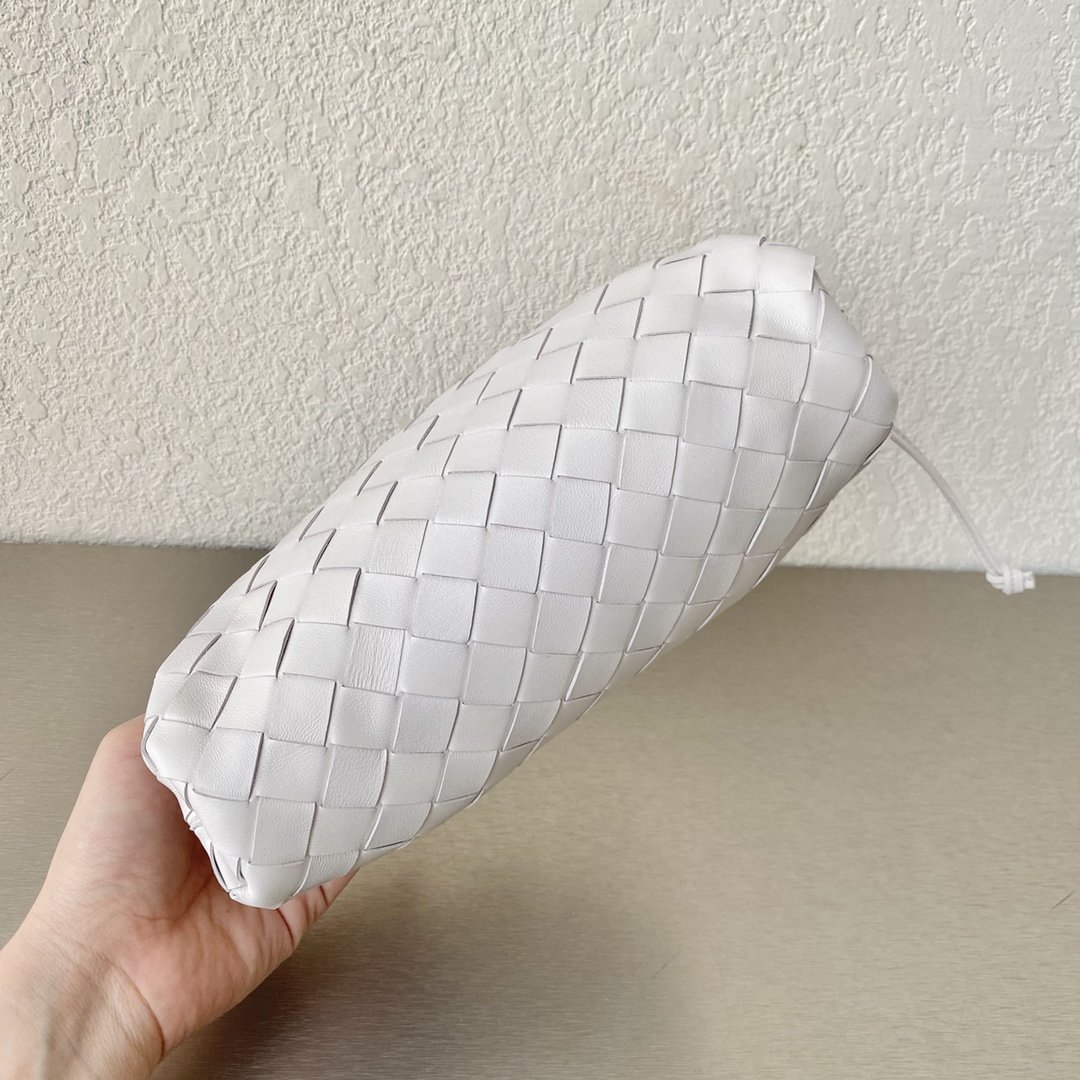 Bottega Veneta Mini Pouch White. For Women. Women-s Bags 8.6in/22cm 585852VCPP19644 - Soul Replicas