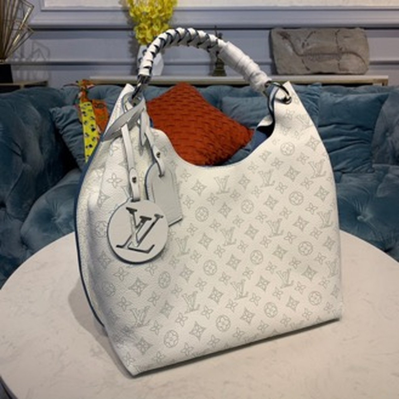 Louis Vuitton Carmel Hobo Bag Ivory For Women. Women-s Handbags. Shoulder Bags 13.8in/40cm LV - Soul Replicas